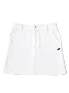 MASTER BUNNY EDITION Japan Golf White Dobby Stretch Cute Mini Skirt 00 XS